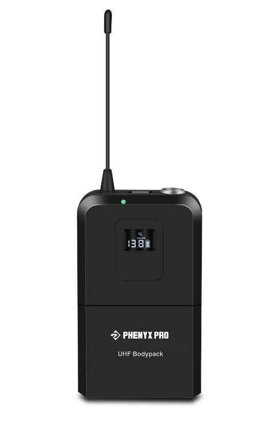 PTU-71-2B | Sistema de micrófono inalámbrico UHF dual con escaneo automático